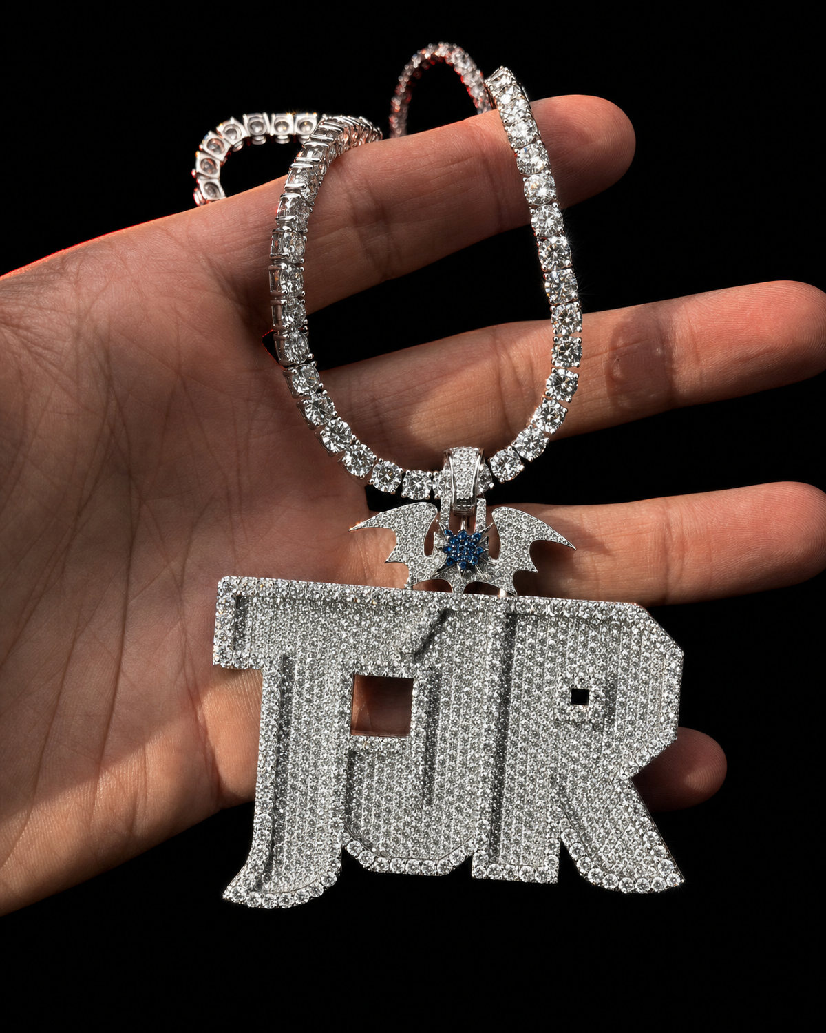 Custom diamond pendant reference